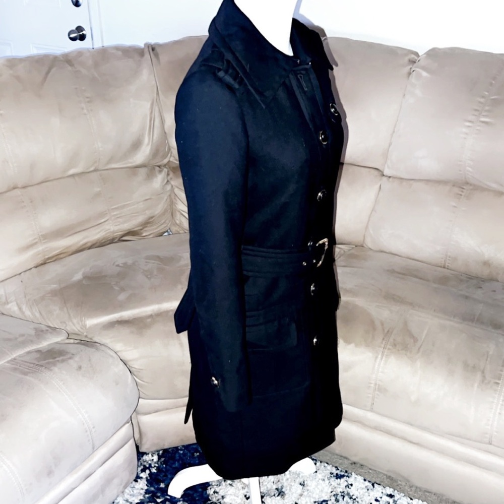 Tory Burch Wool Pea Coat View 3